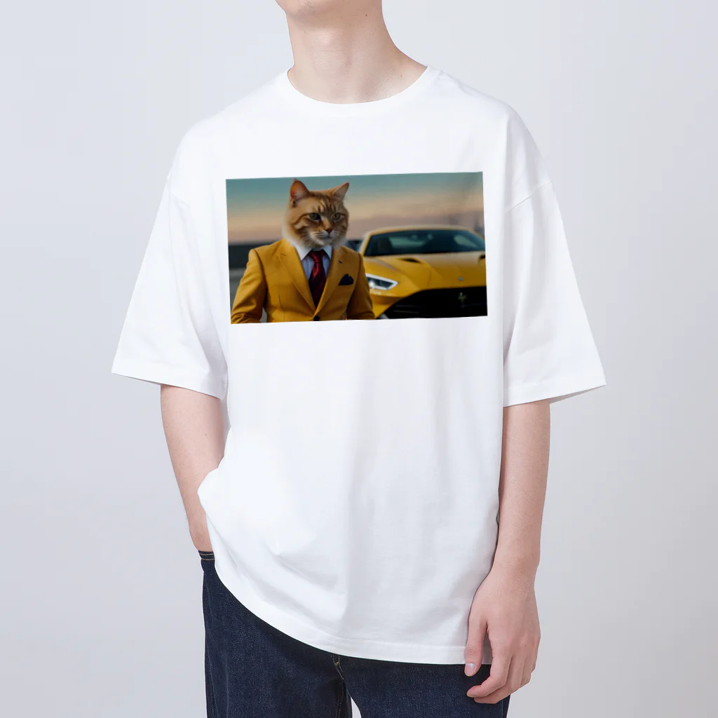 ADOの大富豪の猫 オーバーサイズTシャツ