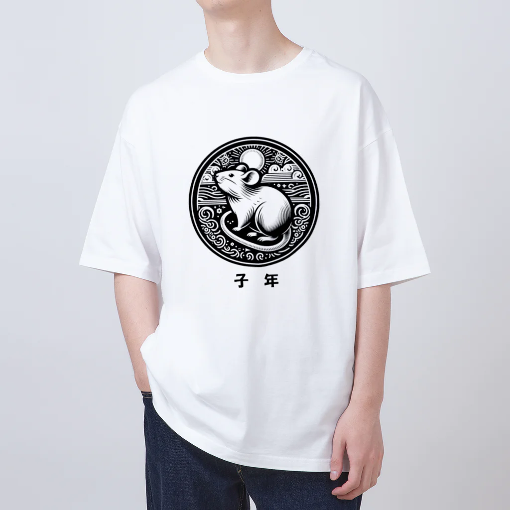 keystoneの子年 オーバーサイズTシャツ