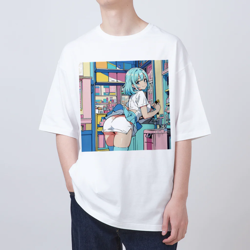 yozoraniyumeoの魔法美容院少女 オーバーサイズTシャツ