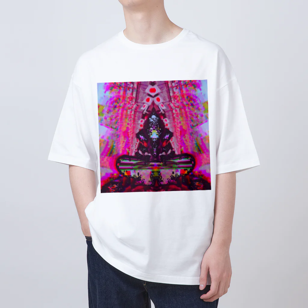 egg Artworks & the cocaine's pixのJaponica Oversized T-Shirt