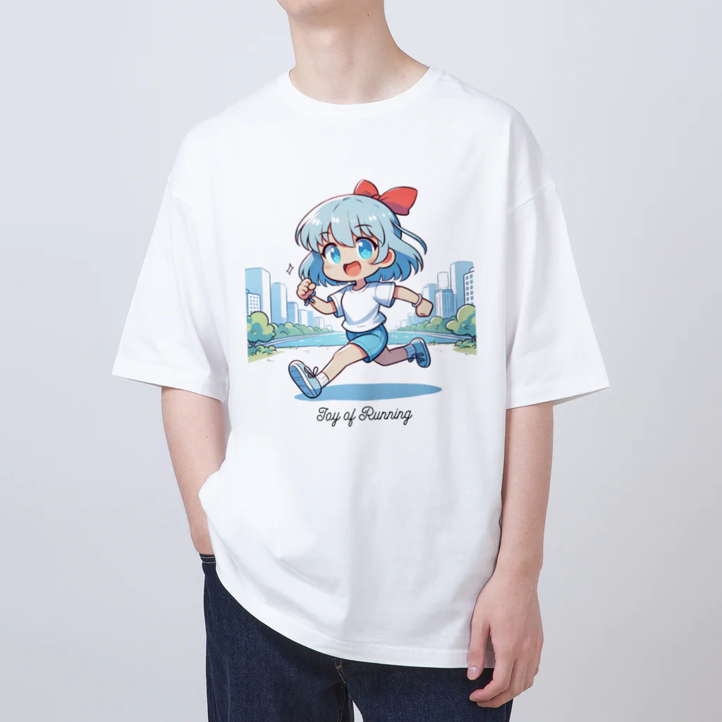 チェリモヤのゆるラン女子 02 Oversized T-Shirt