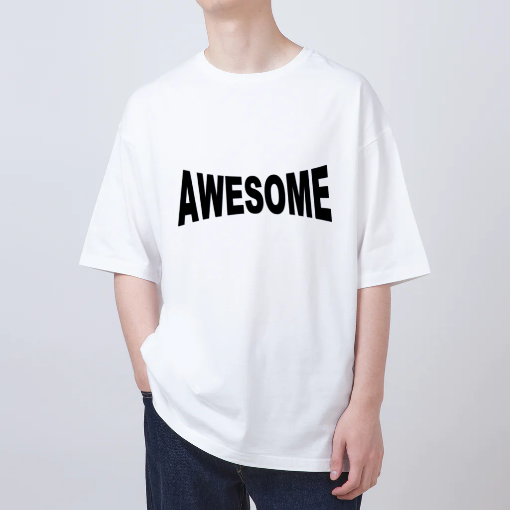 AwagoModeのAWESOME（すごい）Type2 (24) オーバーサイズTシャツ