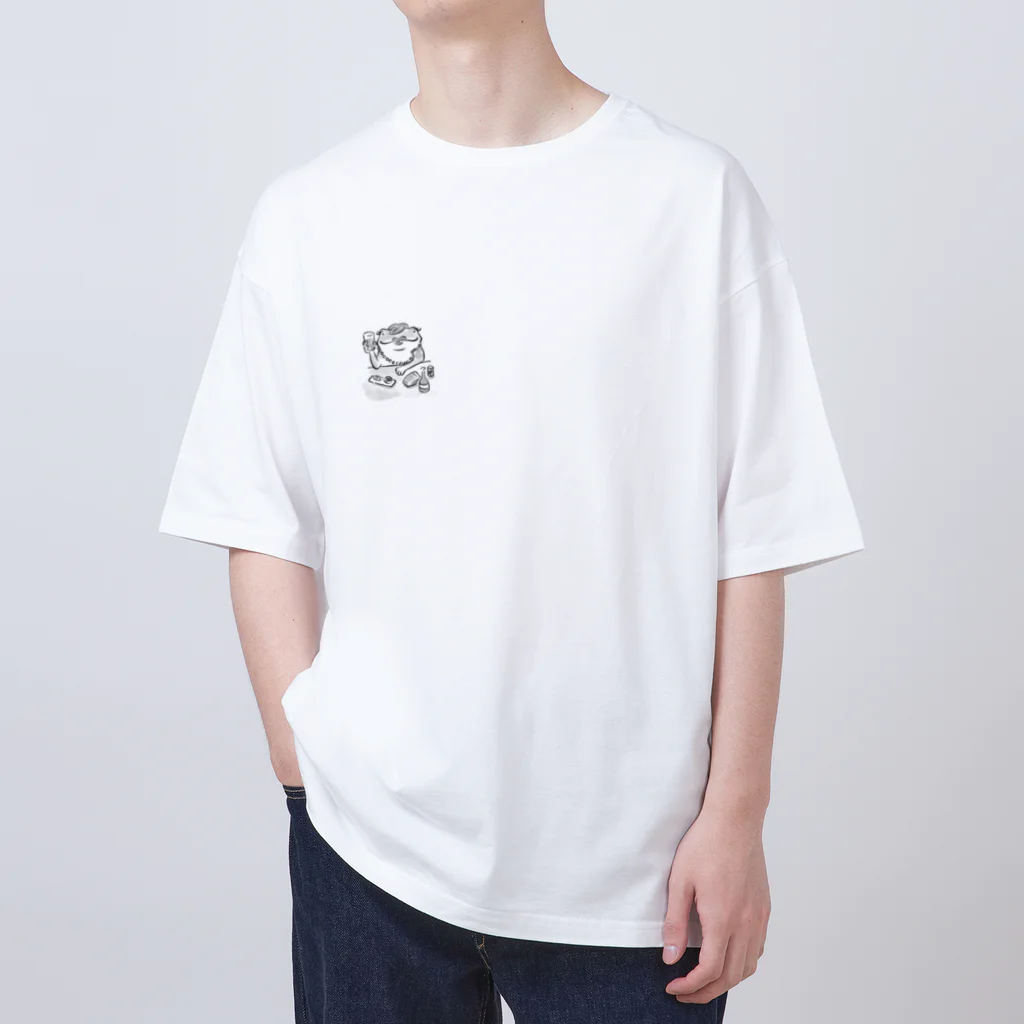 gamamaのがままロゴ Oversized T-Shirt