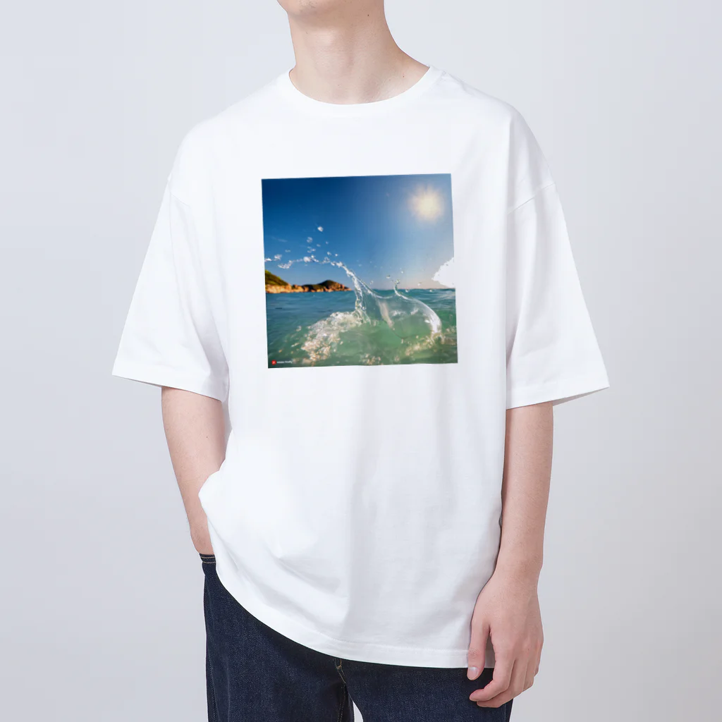 zakki-Rの暑い日本の夏 オーバーサイズTシャツ