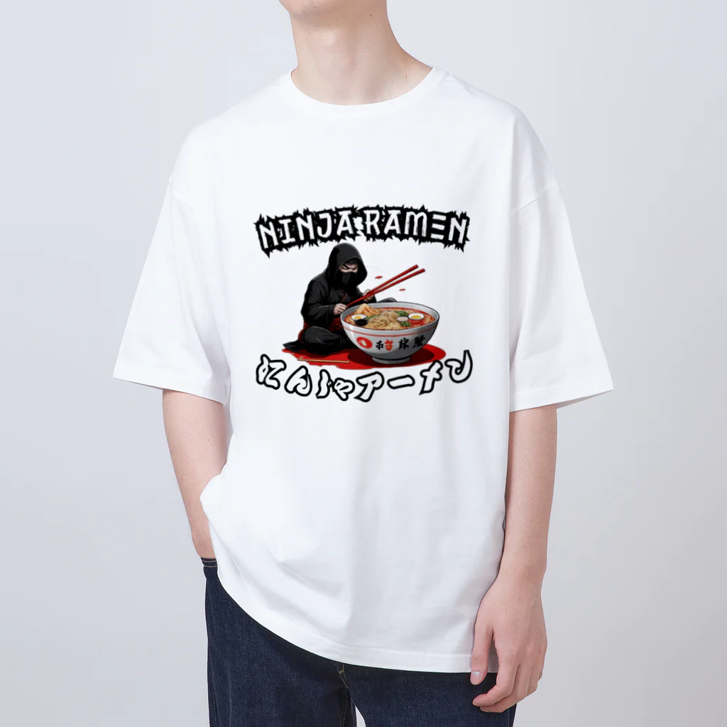 World_Teesの忍者ラーメン Oversized T-Shirt