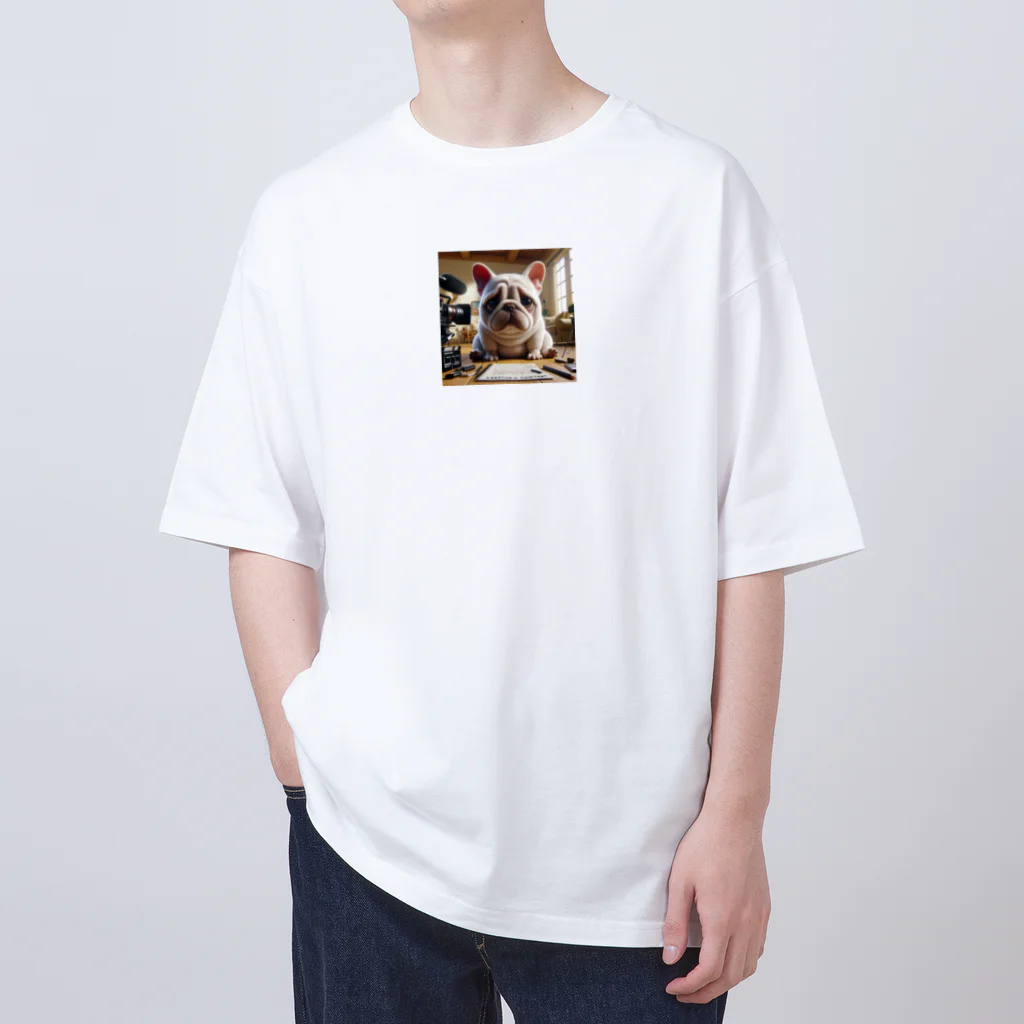 MysticArtworksのコンテンツ制作に疲れたピエール Oversized T-Shirt