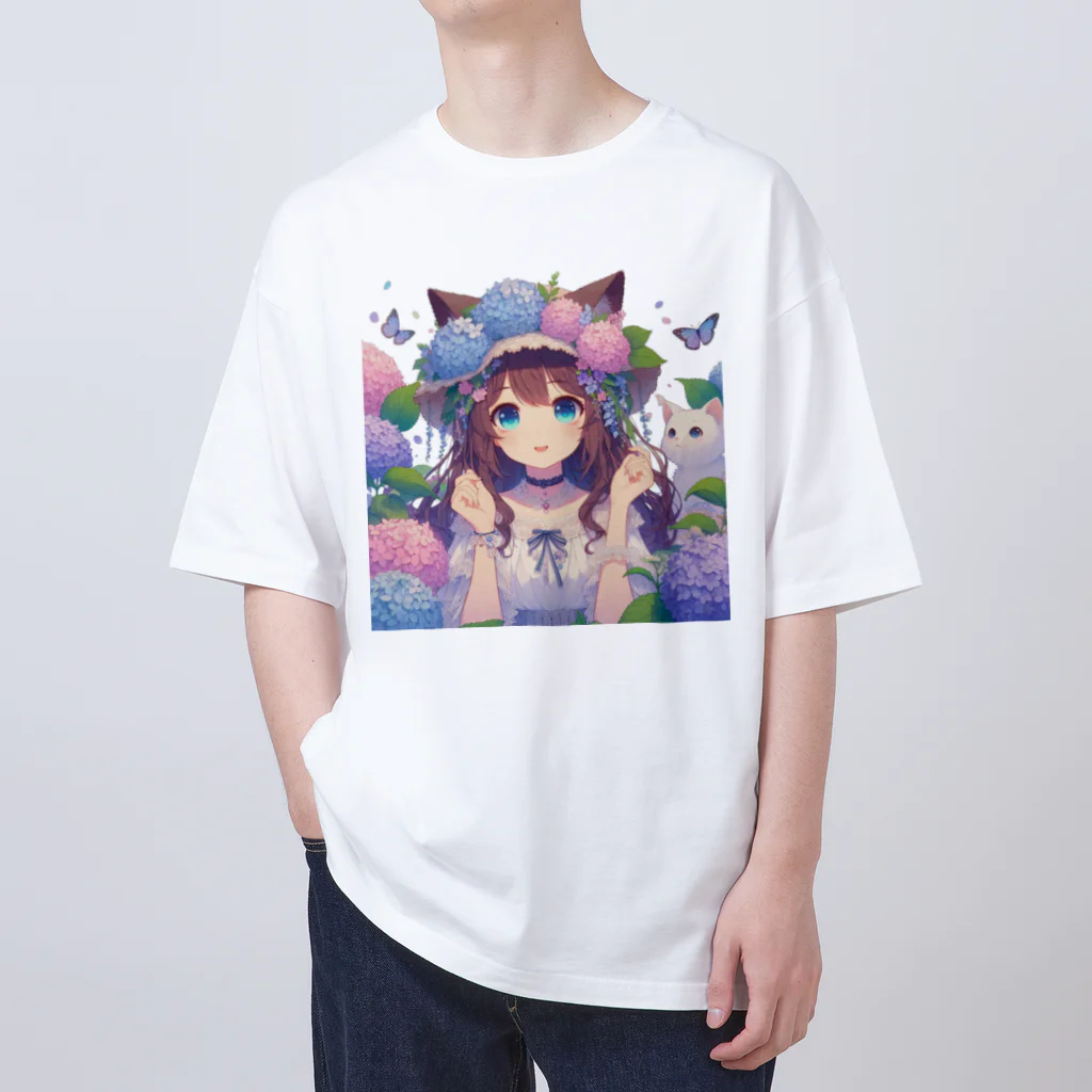 yos-1292583のねこニコばん オーバーサイズTシャツ