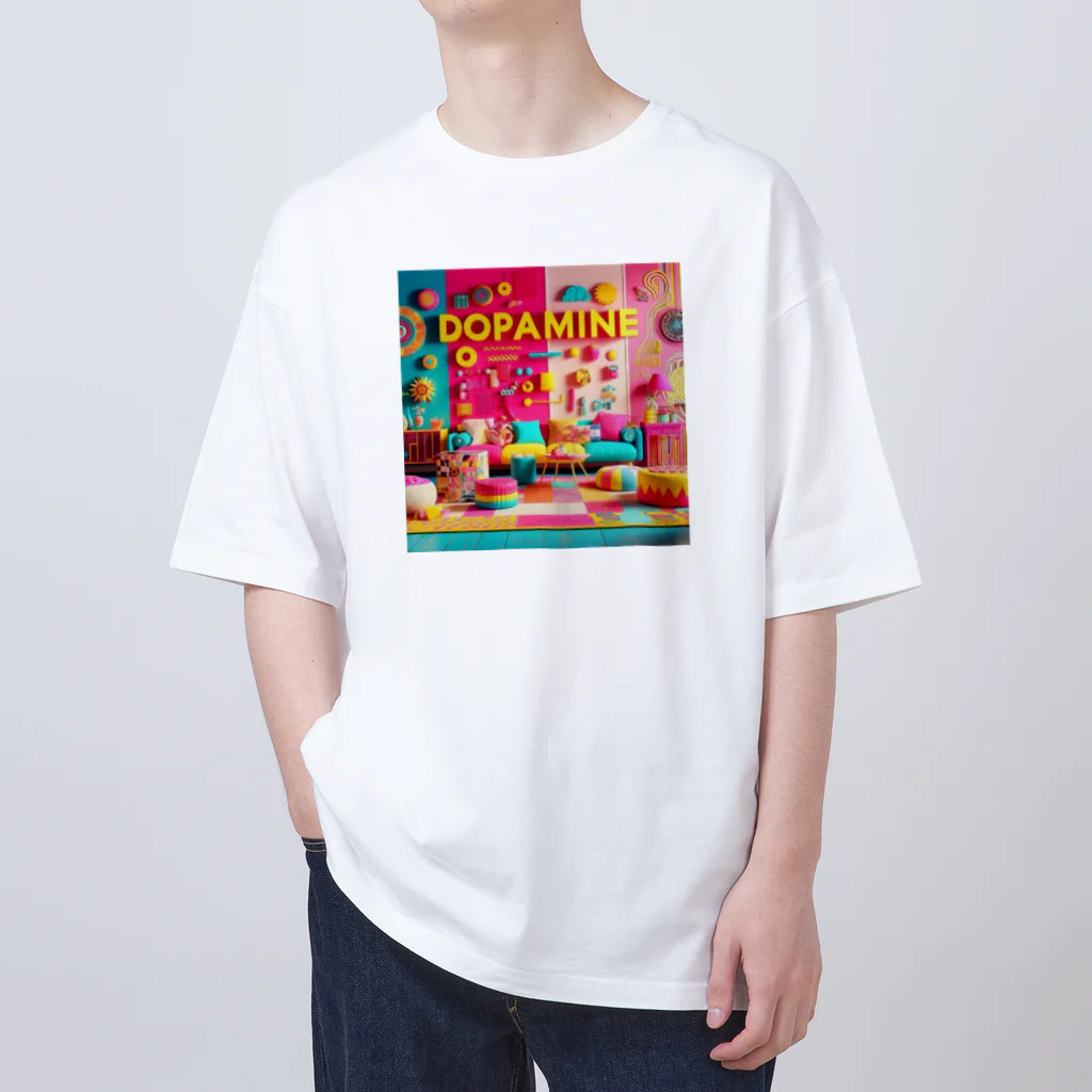 nuuartのドーパミンデコールの色彩美学 Oversized T-Shirt