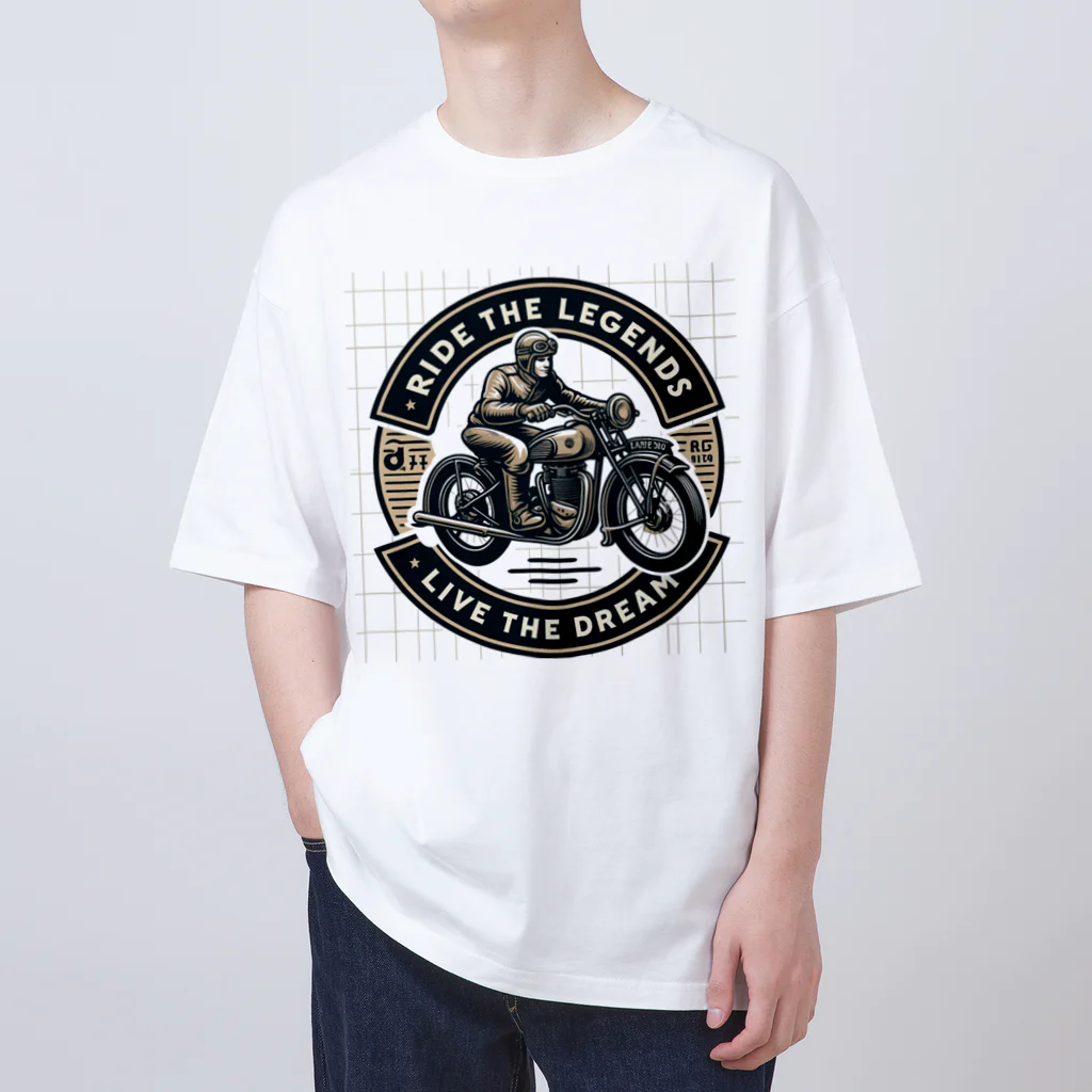 Tetsu_ZのRide the legends  Oversized T-Shirt