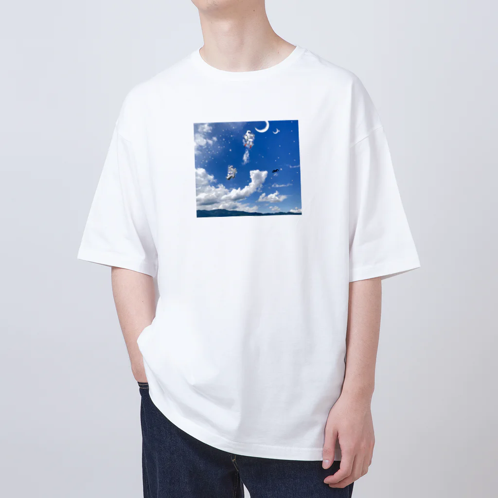 k_cloudart official shopのKUMO PLANET Oversized T-Shirt