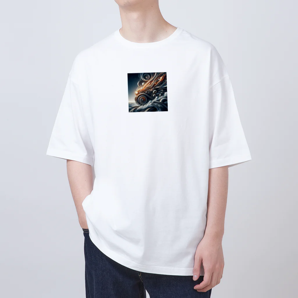 wワンダーワールドwの麒麟 Oversized T-Shirt