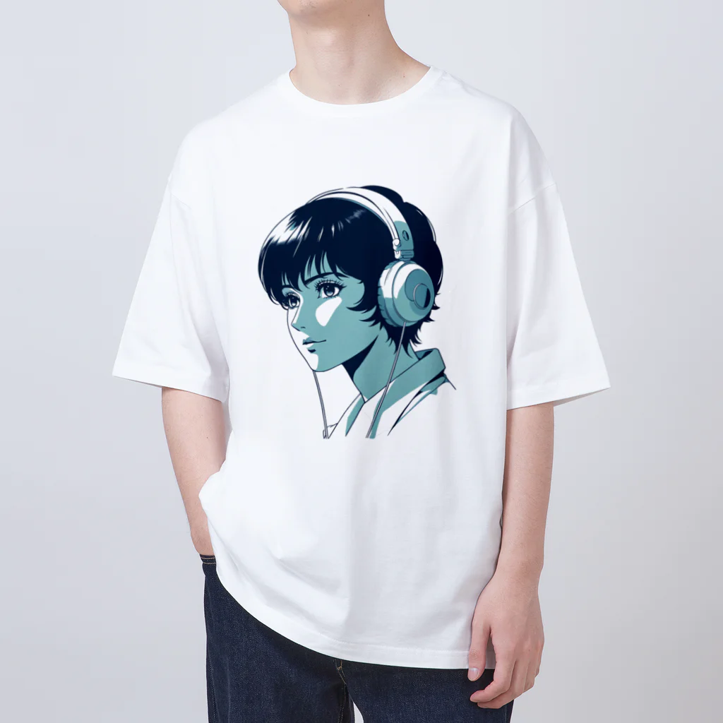 NOMAD TOKYO YOUTH COLLECTIVEのHeadphone Girl 001 Oversized T-Shirt