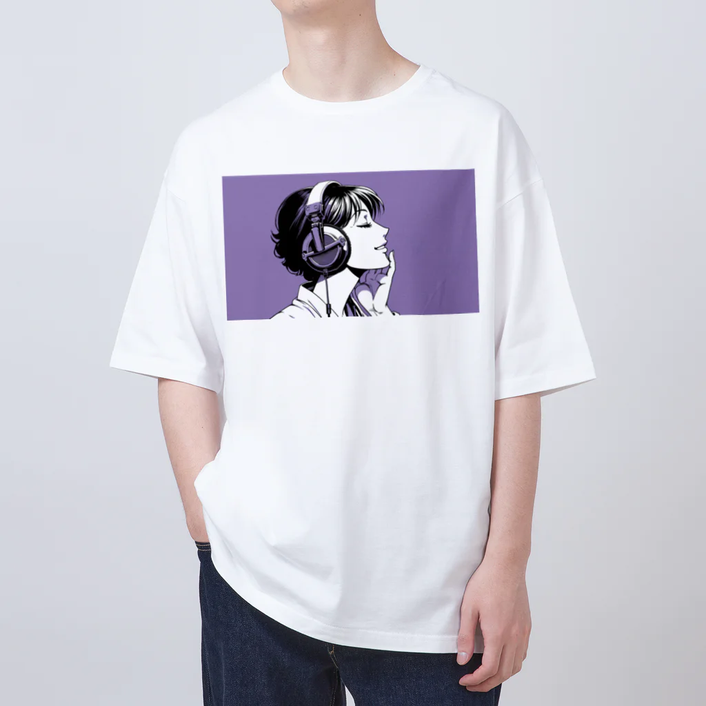 NOMAD TOKYO YOUTH COLLECTIVEのHeadphone Girl 003 オーバーサイズTシャツ