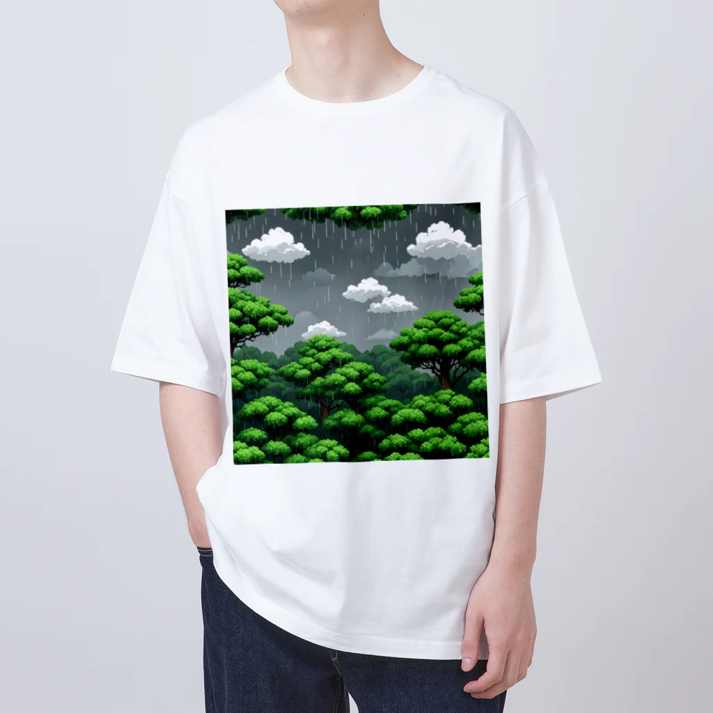 yukki1975の6月_梅雨 Oversized T-Shirt