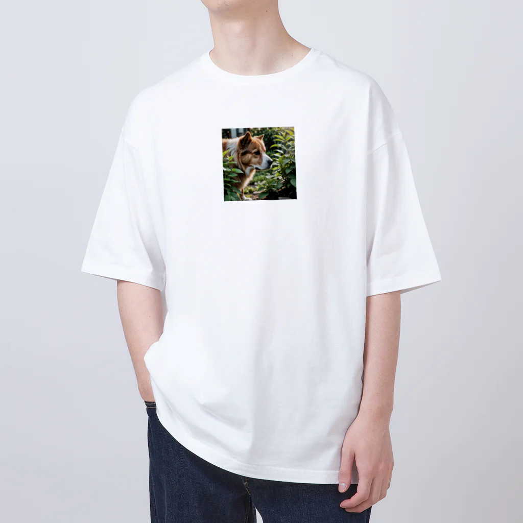 neeeeeeの草と犬 Oversized T-Shirt