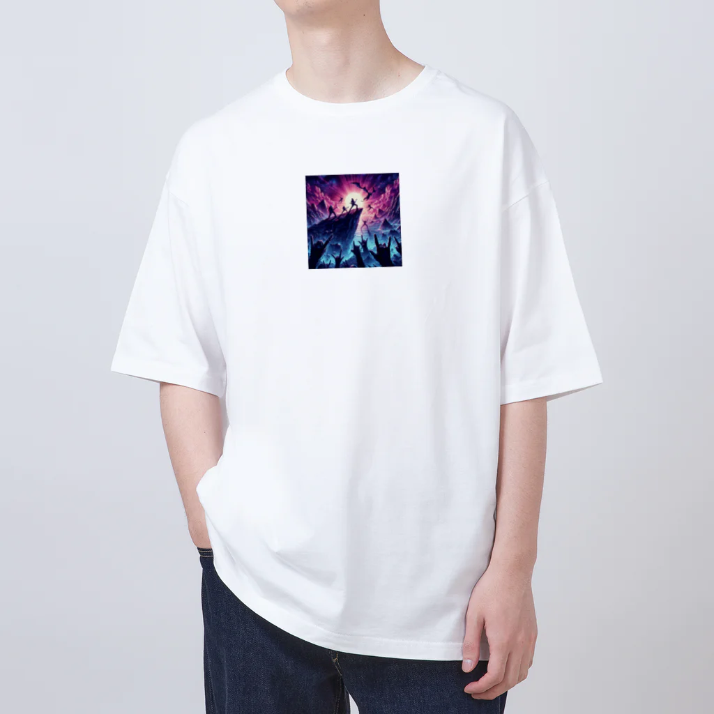 ロックスターのWhisper of the dark Oversized T-Shirt