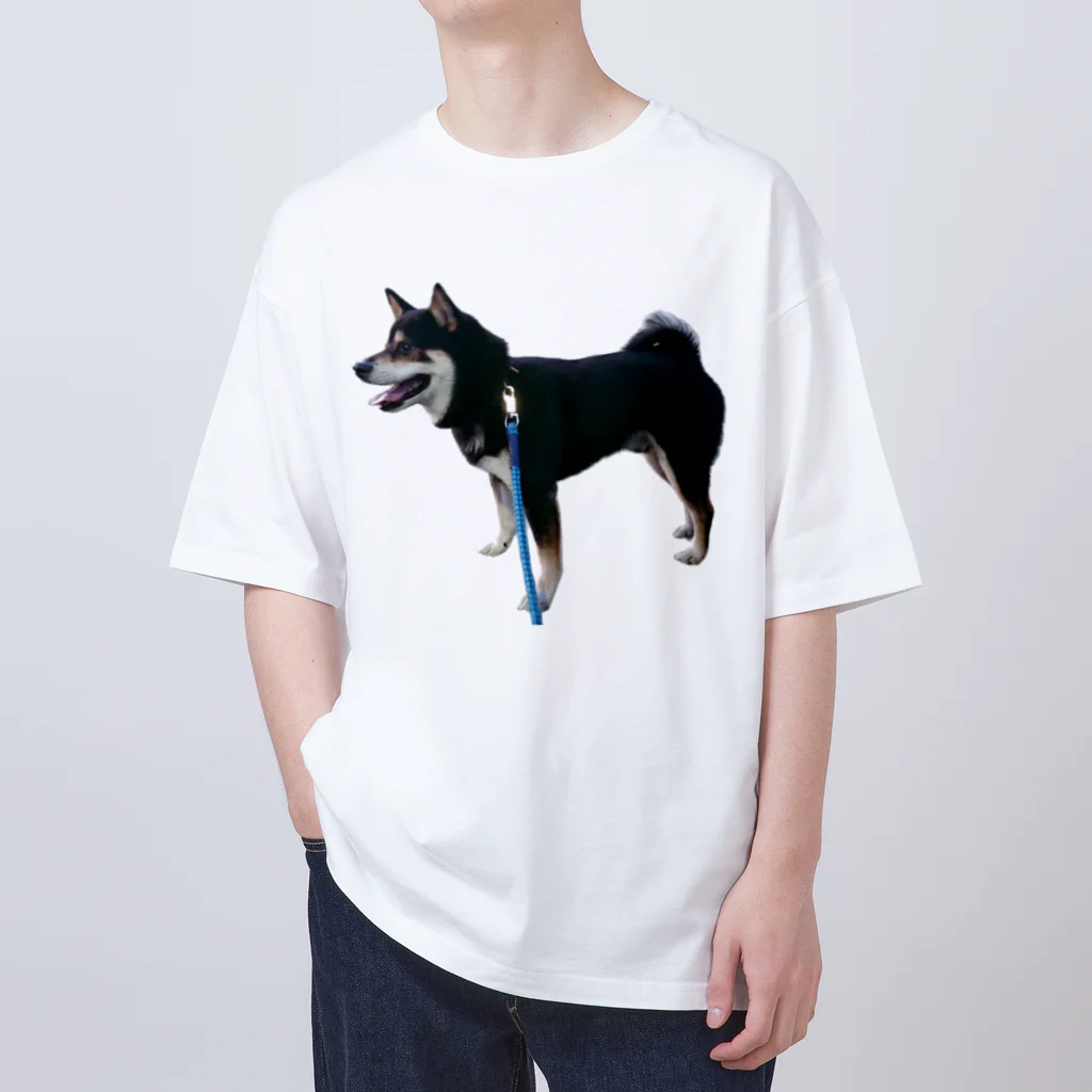 クリスタの黒芝犬 ジャック Oversized T-Shirt