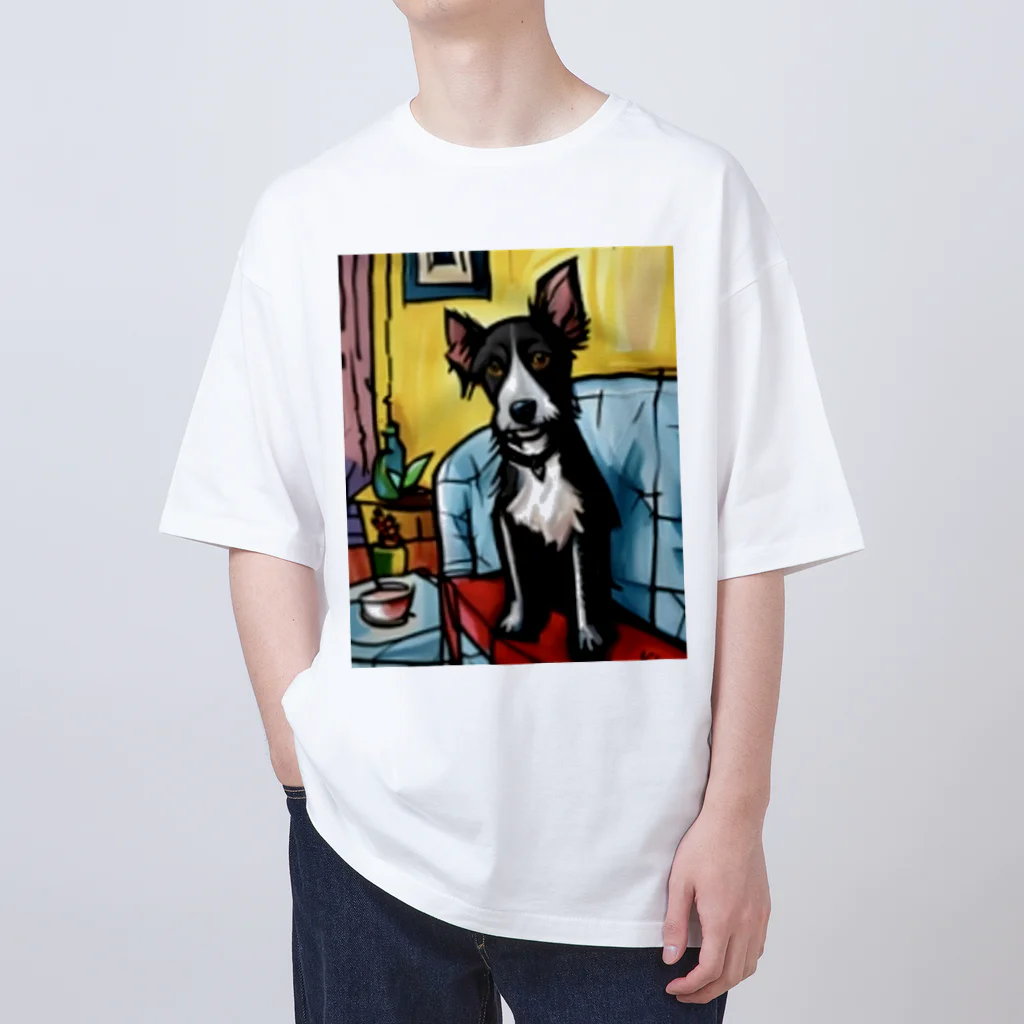 Ppit8のくつろぎわんちゃん Oversized T-Shirt