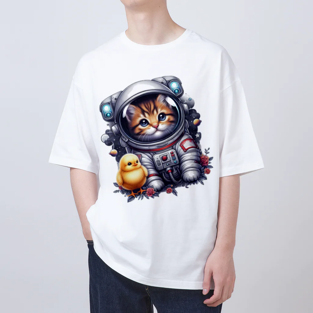 ichi_cocoの宇宙へお散歩 オーバーサイズTシャツ