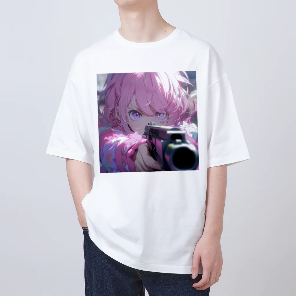 ぶーたんの火花散る戦場 Oversized T-Shirt