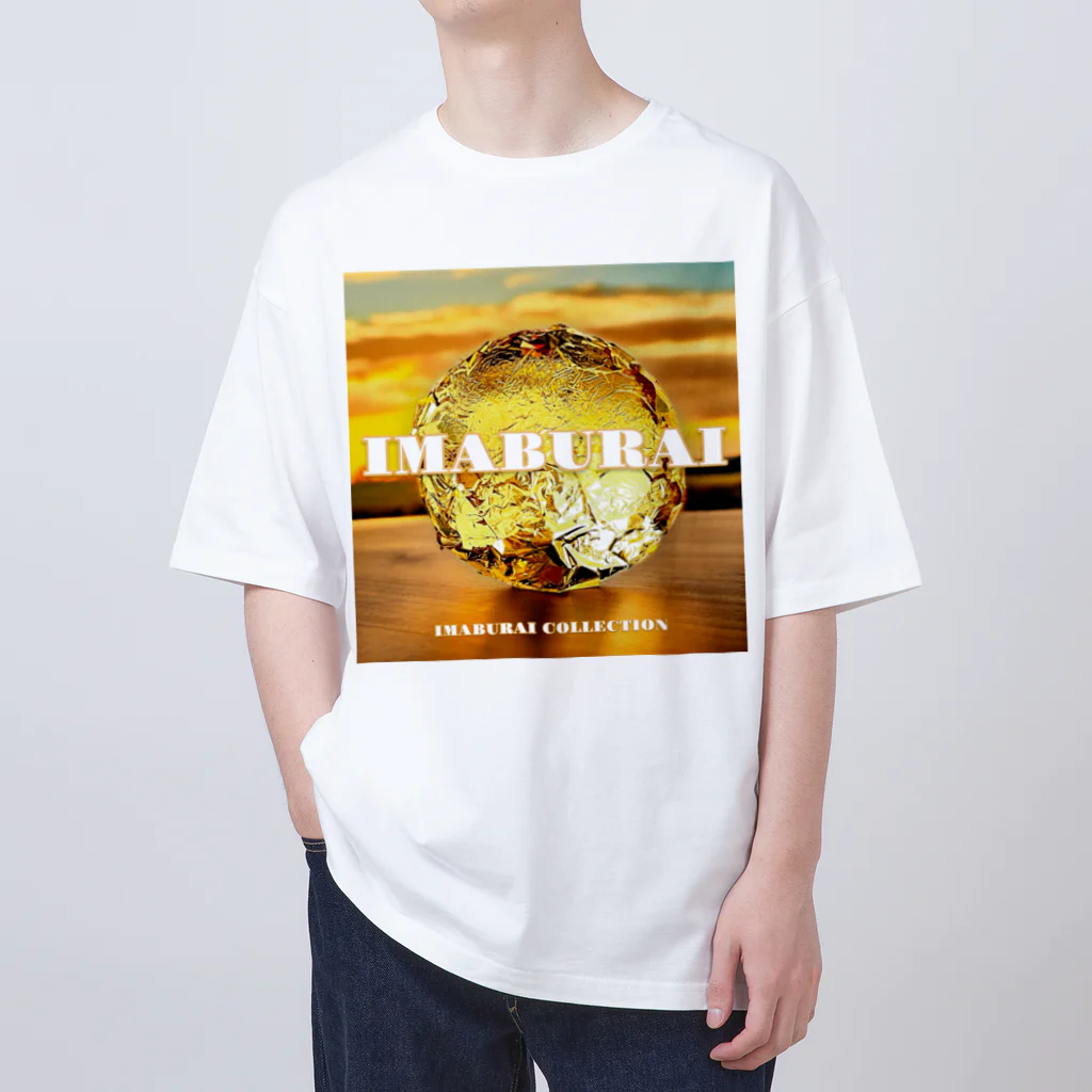 IMABURAIの金箔のボタン オーバーサイズTシャツ