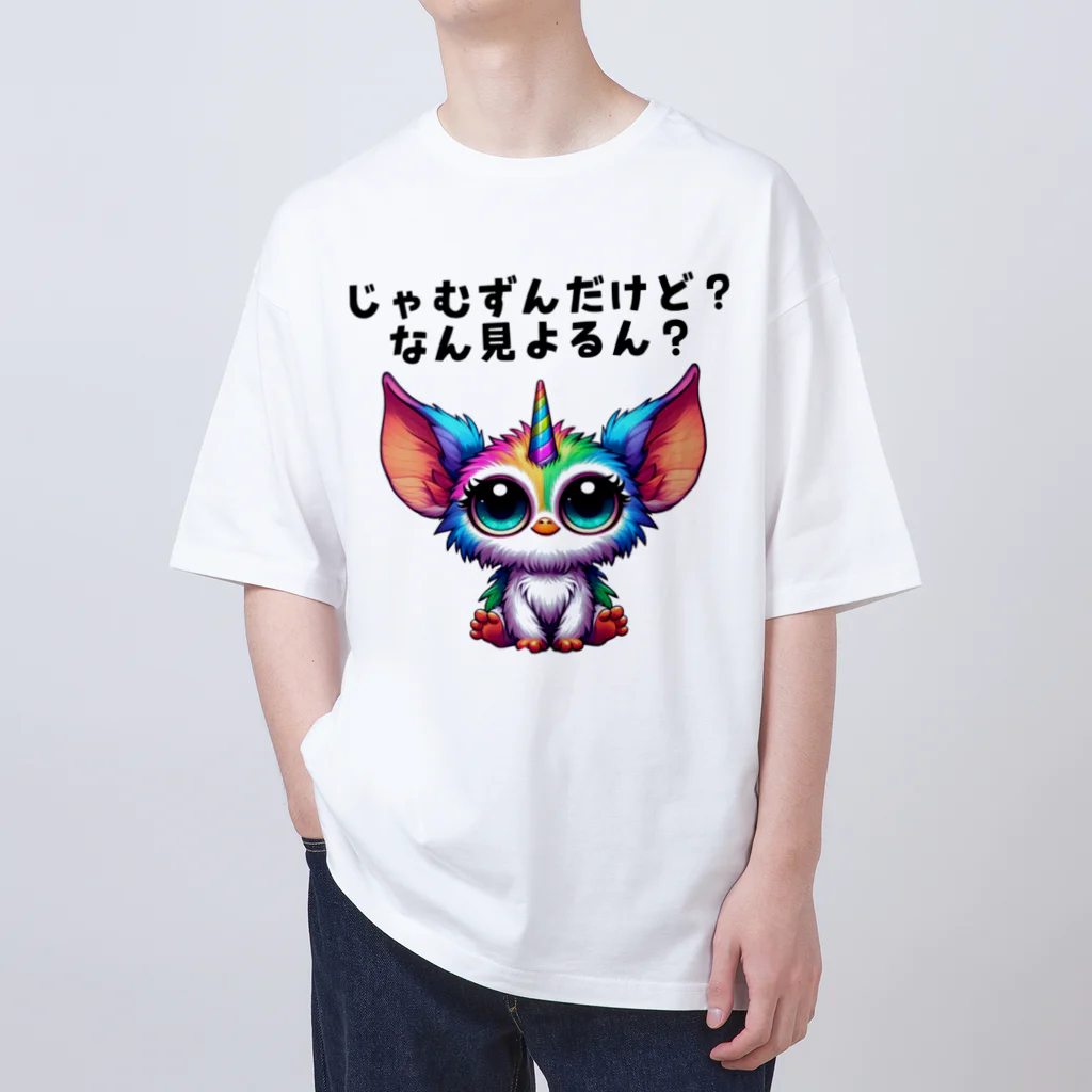 GizmonJamStarのリア オーバーサイズTシャツ