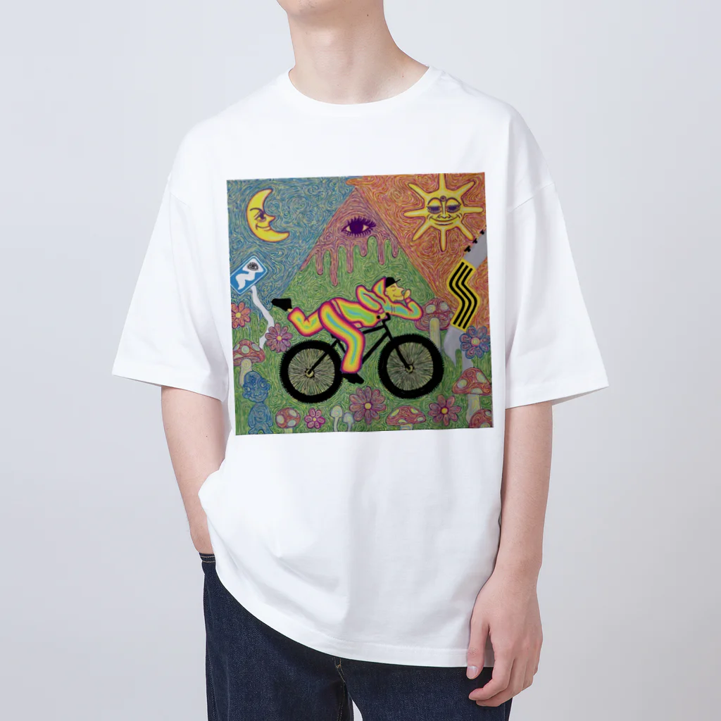 Psychedelic Works🌈🧠のhoffman bmx Oversized T-Shirt