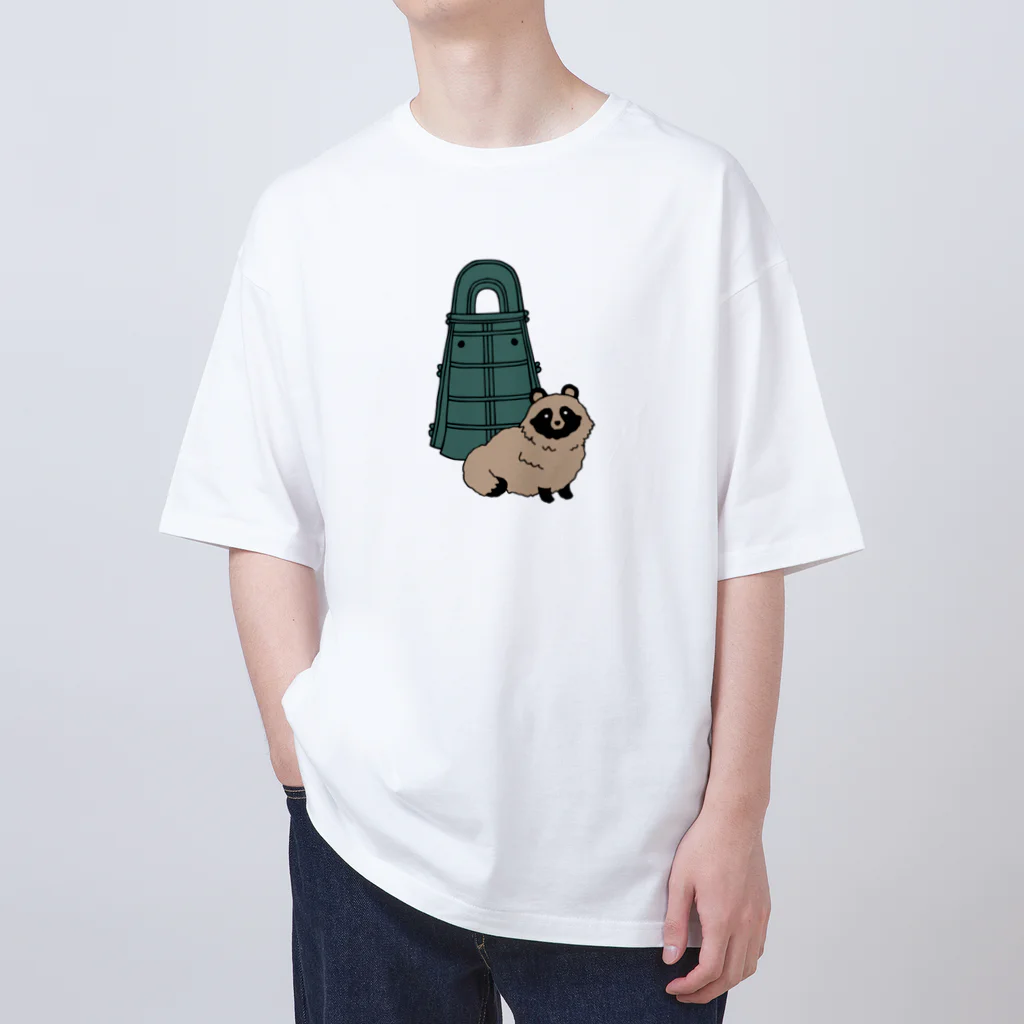 tanuki_msの銅鐸とタヌキ Oversized T-Shirt