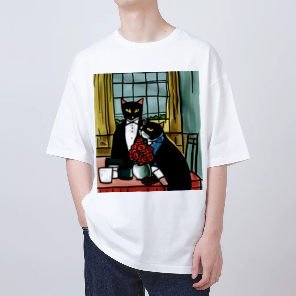 Ppit8の二人の記念日に！ Oversized T-Shirt