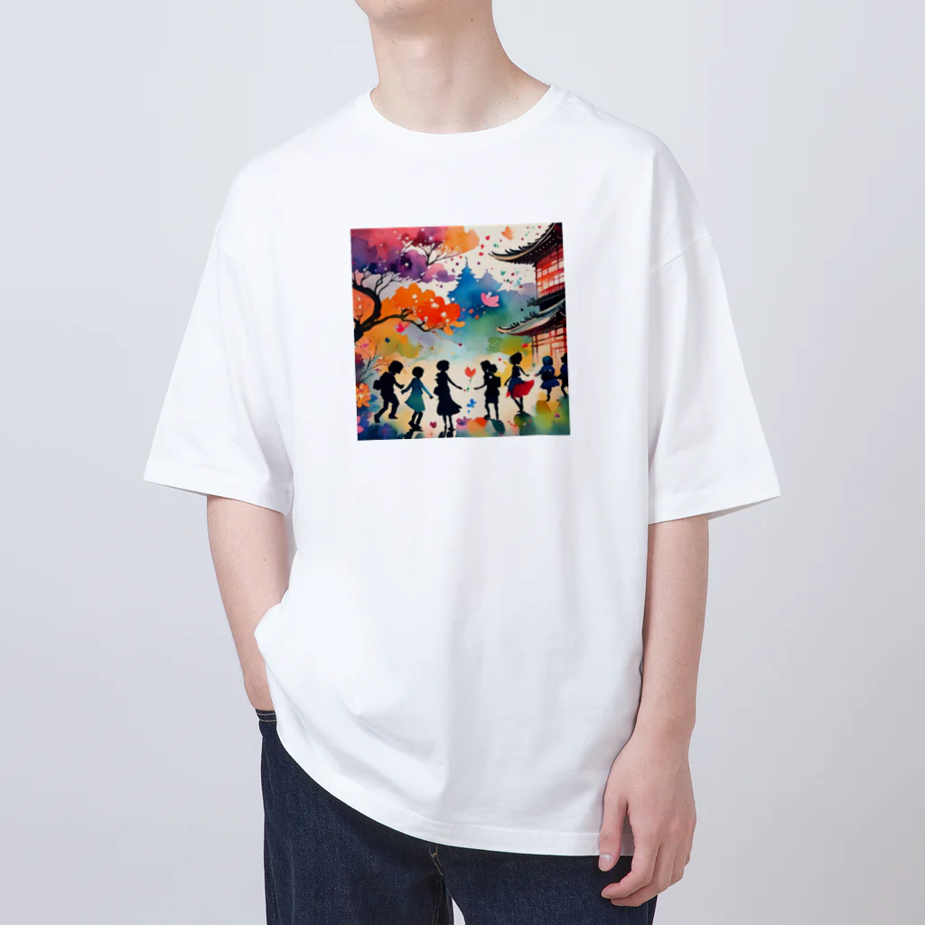 uemurachizzの桃源郷の遊び場 オーバーサイズTシャツ