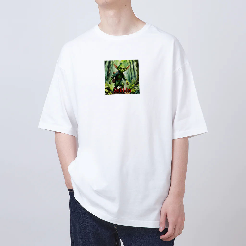 nkbg50のモンスターシリーズ（リアル）：ゴブリン Oversized T-Shirt