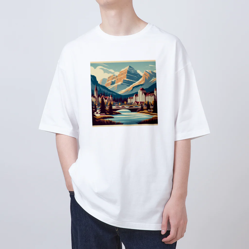 aircooled3のザ カナダの自然 観光地 2 Oversized T-Shirt