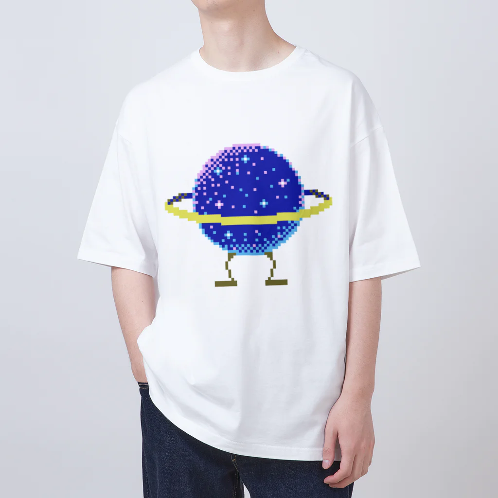 ドリルの惑星君 Oversized T-Shirt