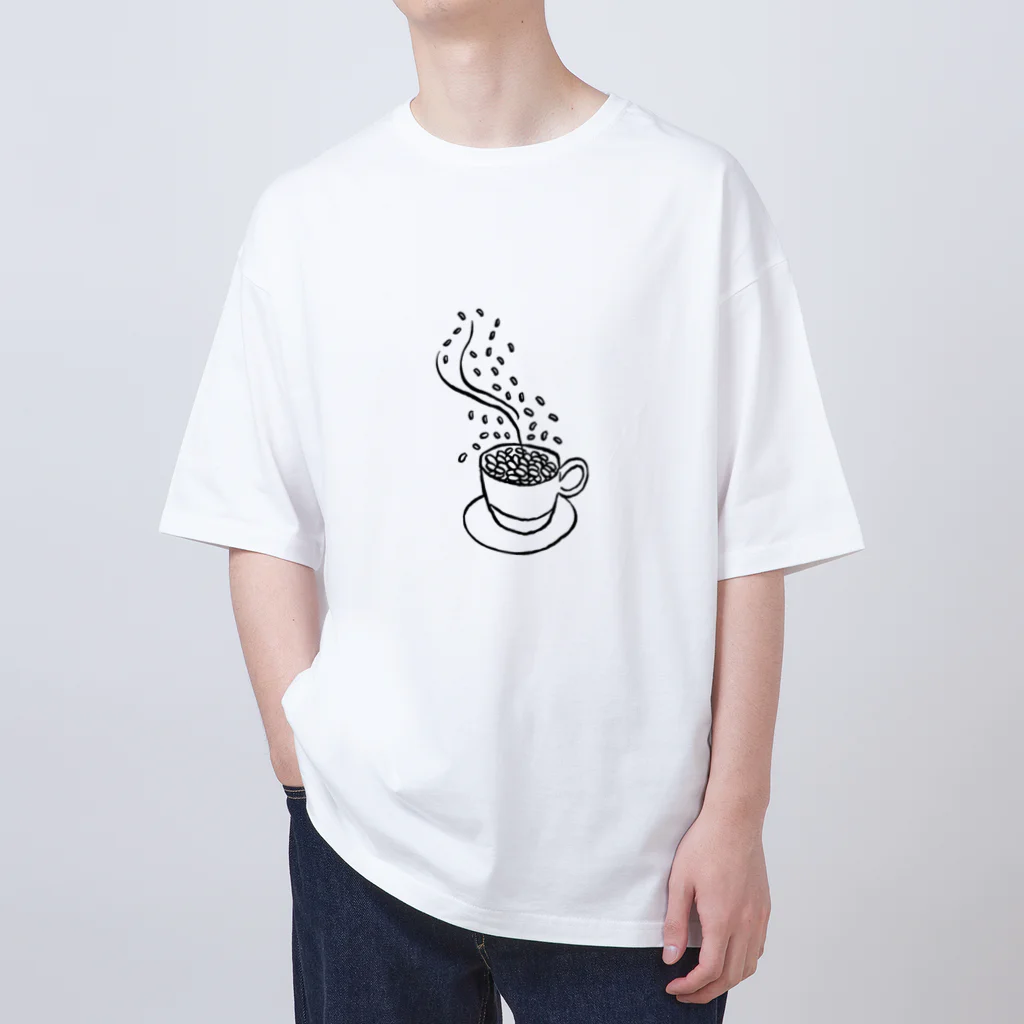 A-Kdesignのcoffee day① オーバーサイズTシャツ