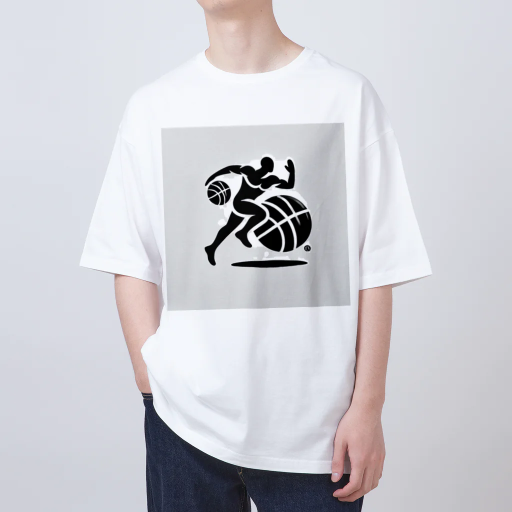 yumayumaのバスケットマン Oversized T-Shirt