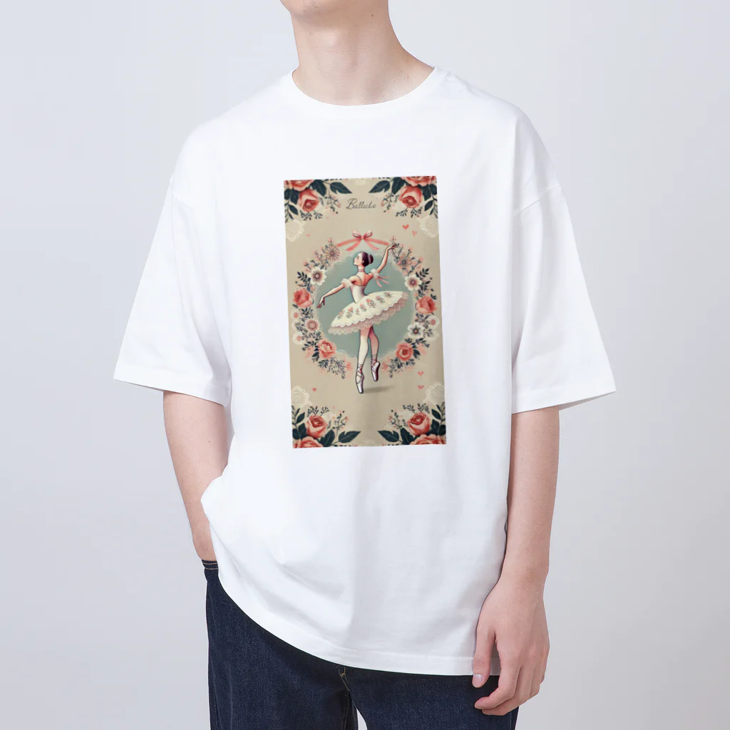 endo-6754のバレエ×コケット Oversized T-Shirt