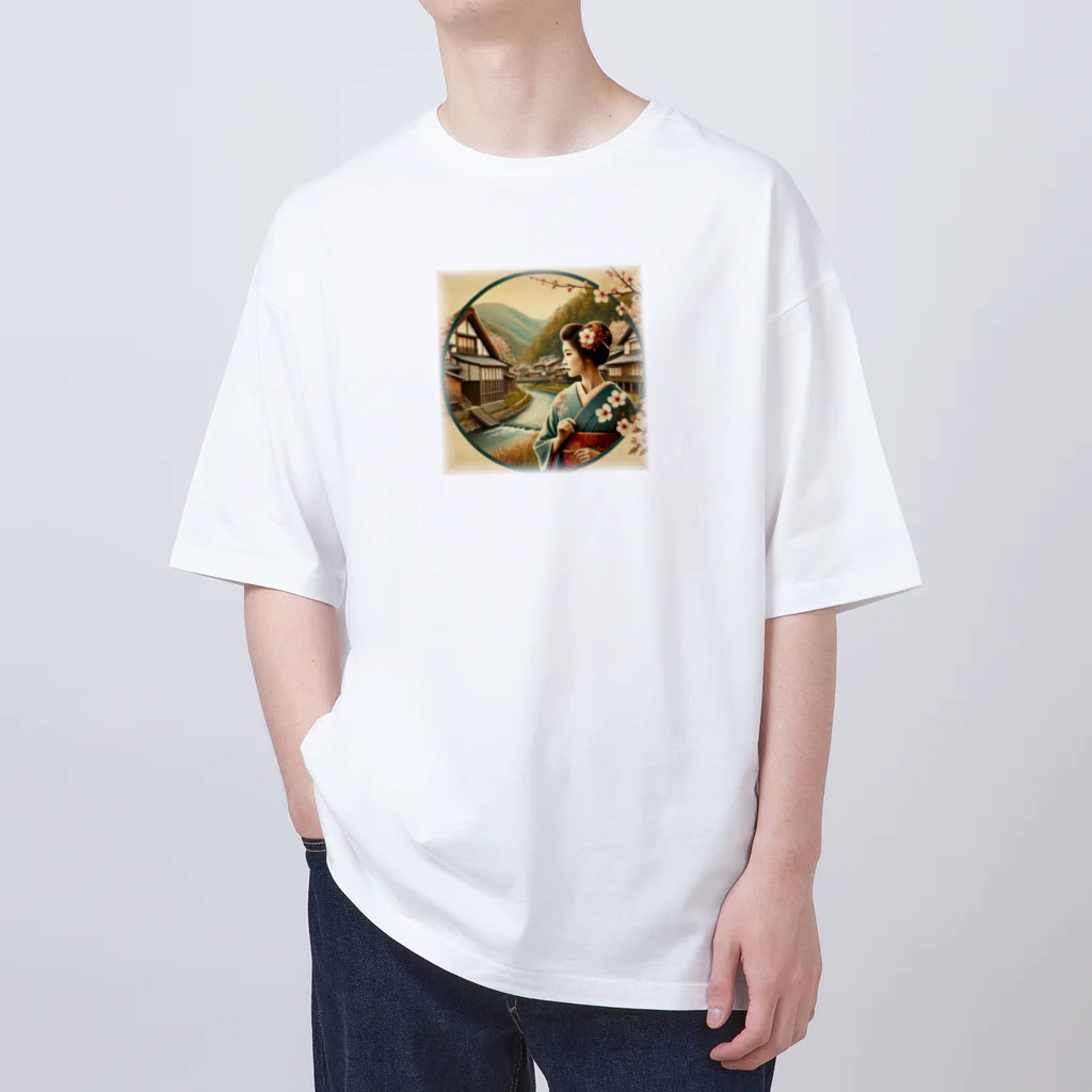 CHOCOLATEAの「静寂の古里」 Oversized T-Shirt