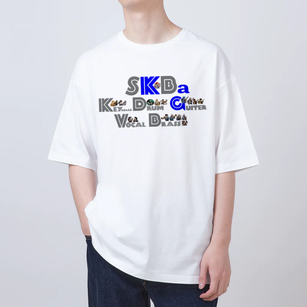 SBB STYLEのSKB ALL_GUITER オーバーサイズTシャツ