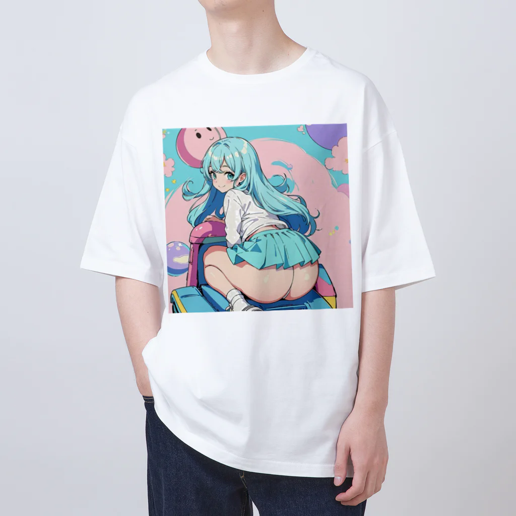 yozoraniyumeoの魔法戦車少女 オーバーサイズTシャツ