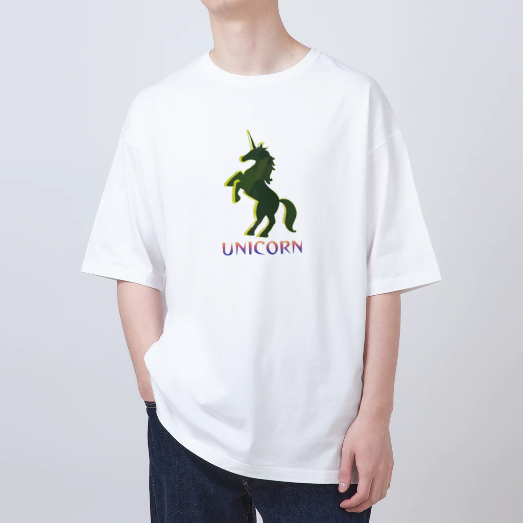 chan-takehaniのユニコーンシンボル Oversized T-Shirt