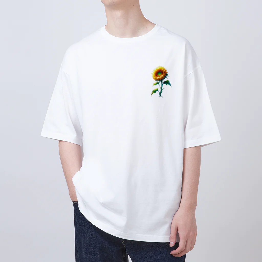 takapoonの「朝日の中の希望」 Oversized T-Shirt