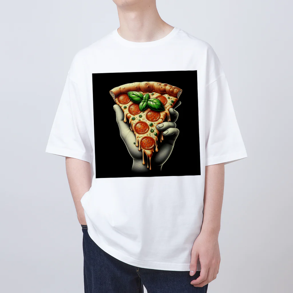 yuriseのおしゃれなpizzaのグッズ Oversized T-Shirt