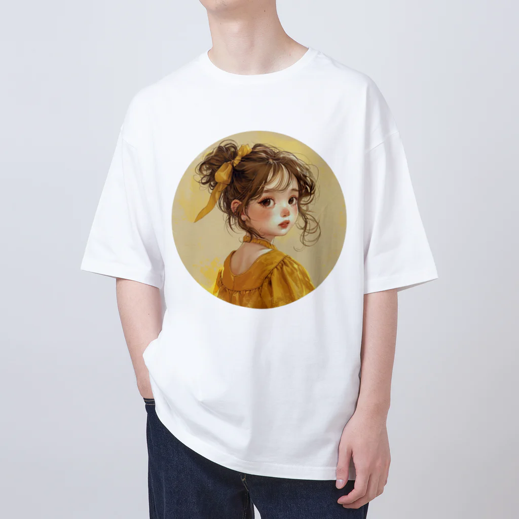 AQUAMETAVERSEの美少女・In the circle Tomoe bb 2712 Oversized T-Shirt