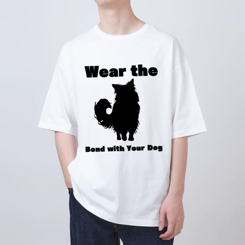 犬との日常物語 -All for Dogs Designed-の愛犬Tシャツ2 オーバーサイズTシャツ