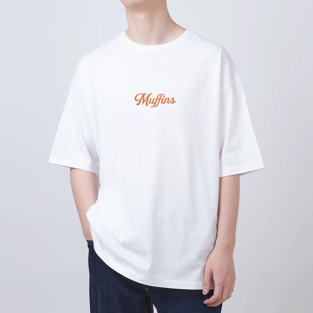 noz.sub.のMuffins orange オーバーサイズTシャツ