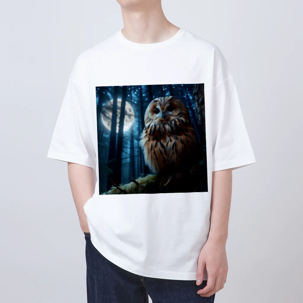 yuriseのフクロウ🦉グッズ Oversized T-Shirt