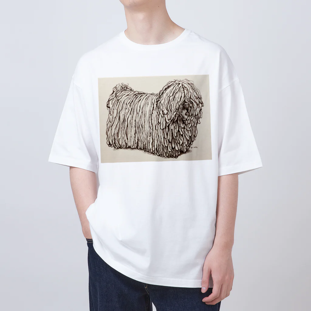 光平洋子のかしこいプーリー犬(歯) Oversized T-Shirt