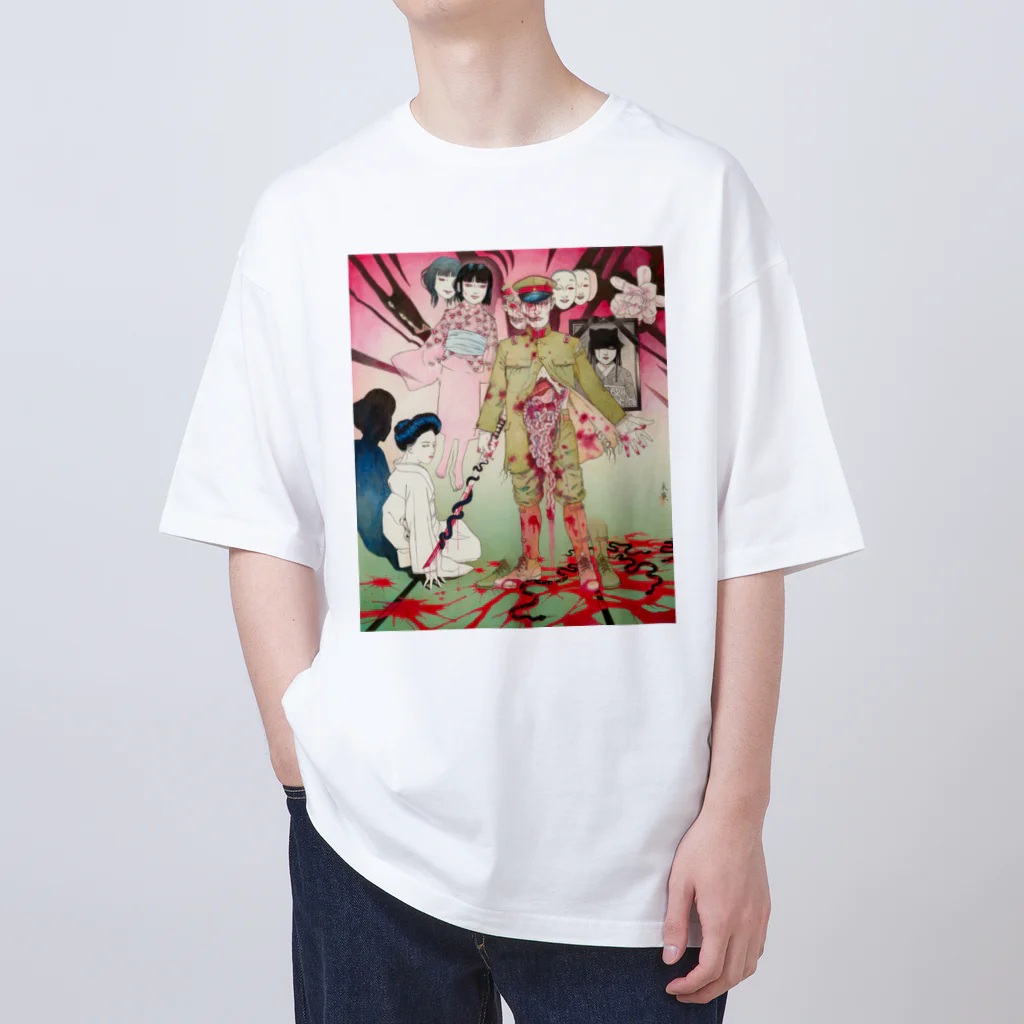 希少!すぐ届く!GUCCI スパンコール刺繍 オーバーサイズ Tシャツ ぐちゃぐちゃ蟠の章キービジュアル / 市松寿ゞ謡 ( SZK_Vdoll