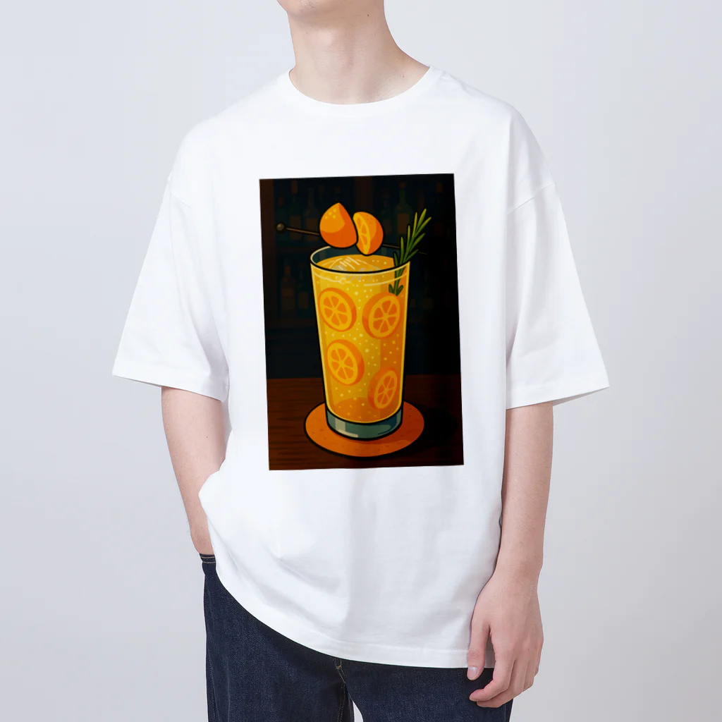 Bar_kashのキンカンTシャツ Oversized T-Shirt
