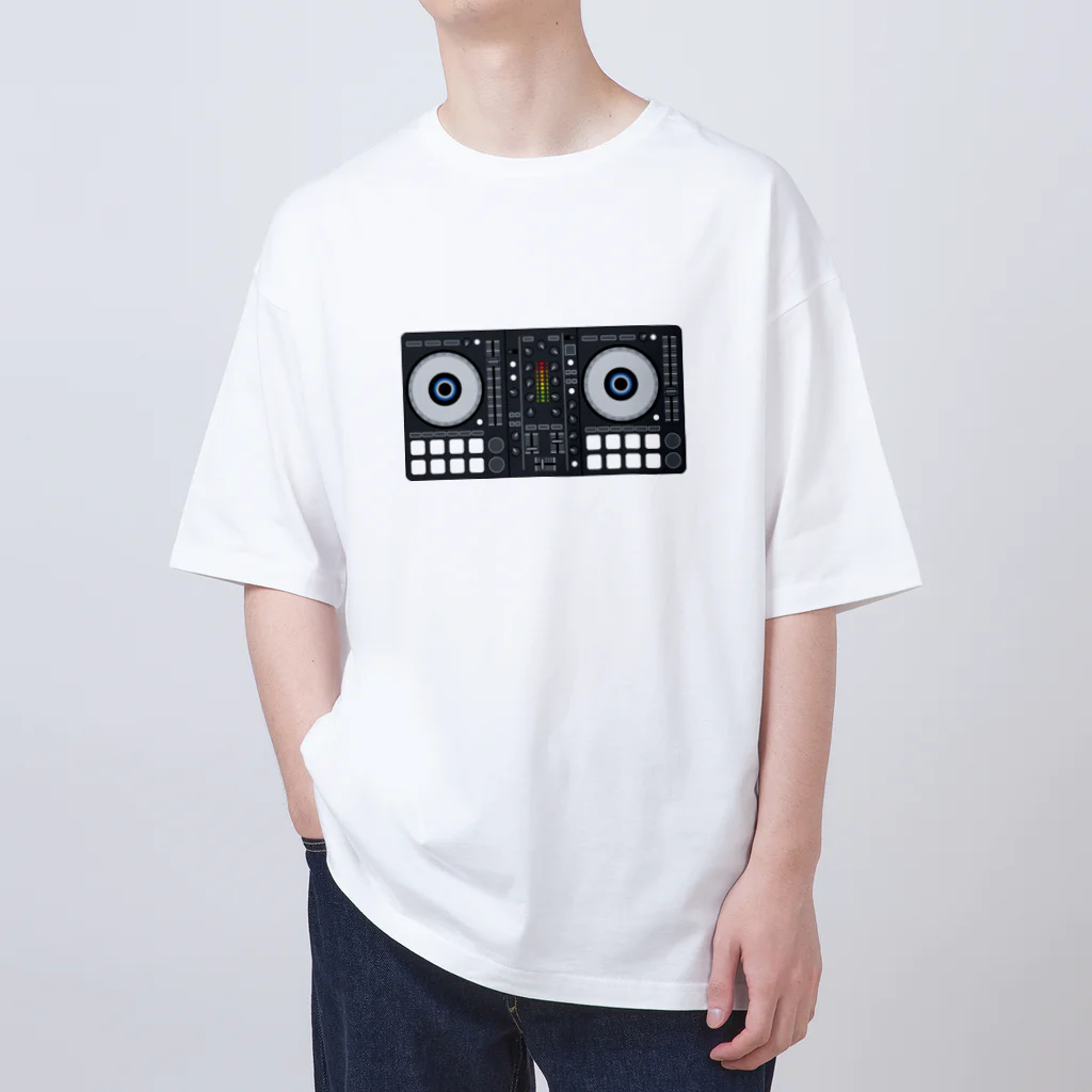 kimchinのシンプルなDJコントローラーのイラストです! Oversized T-Shirt